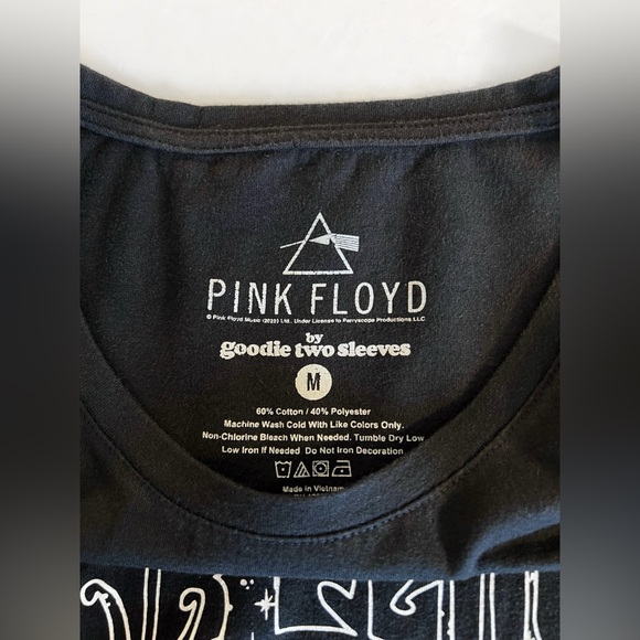 Pink Floyd Moon Dripper Black multi color Graphic T-shirt Women’s size Medium - Picture 3 of 5